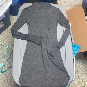 Gray long sleeve dress from forever 21
